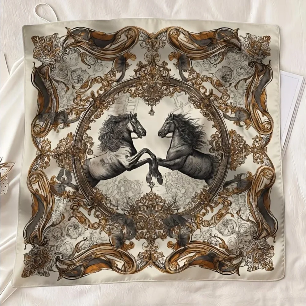 🌵Western Cowboy Bandana with Horses